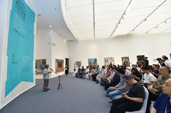 全国艺术硕士美术指导教师优秀作品巡展上海美术学院站开幕 图片2.jpg