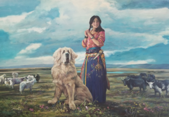 大美高原——林跃藏地油画展7月14日在中国美术馆开幕
