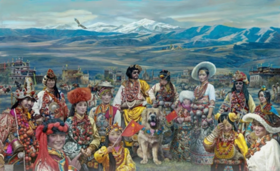 大美高原——林跃藏地油画展7月14日在中国美术馆开幕