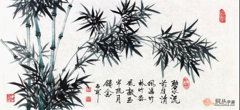 当代谁画梅兰竹菊画的好 鲁人石开作品收藏装饰两不误