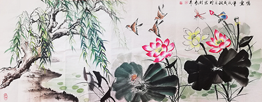 冉凤岭作品《忆童年》.jpg