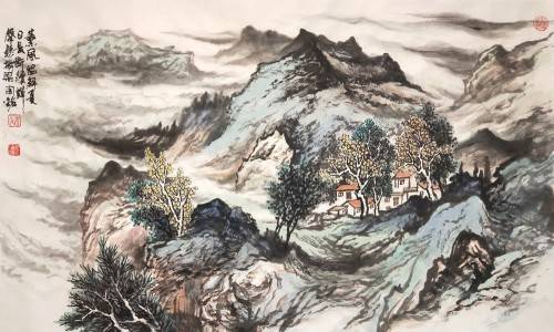 格古出新 人文情怀——周铭山水画作品赏析
