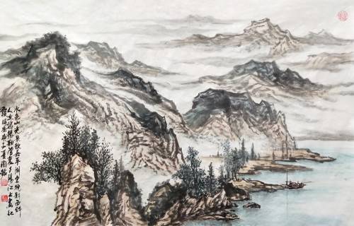 格古出新 人文情怀——周铭山水画作品赏析