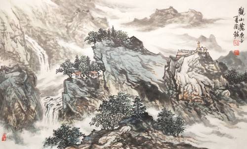格古出新 人文情怀——周铭山水画作品赏析