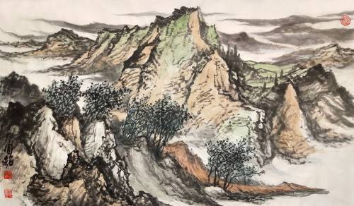 格古出新 人文情怀——周铭山水画作品赏析