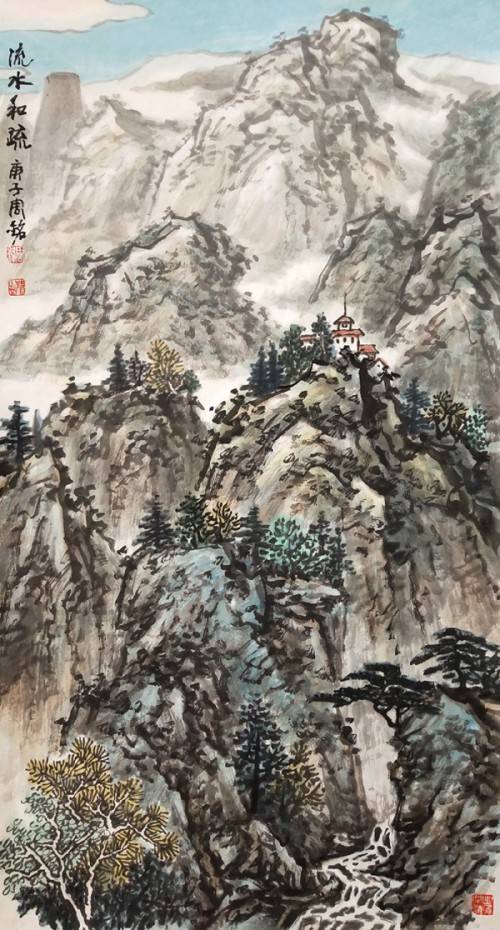 格古出新 人文情怀——周铭山水画作品赏析