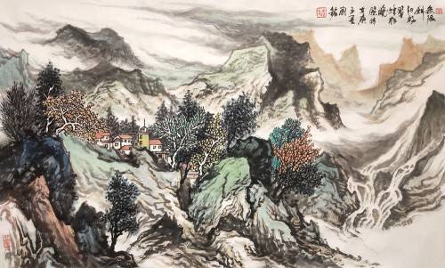 格古出新 人文情怀——周铭山水画作品赏析