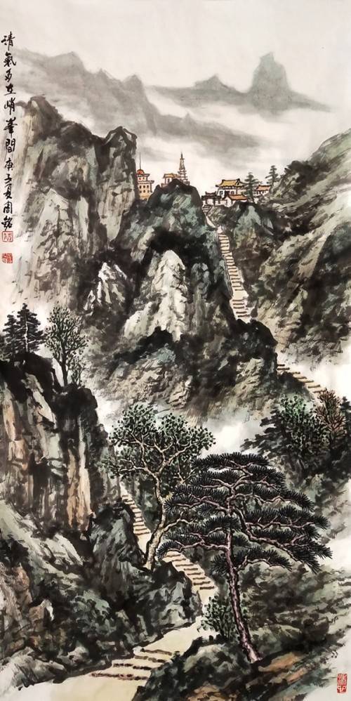 格古出新 人文情怀——周铭山水画作品赏析