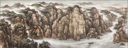 格古出新 人文情怀——周铭山水画作品赏析
