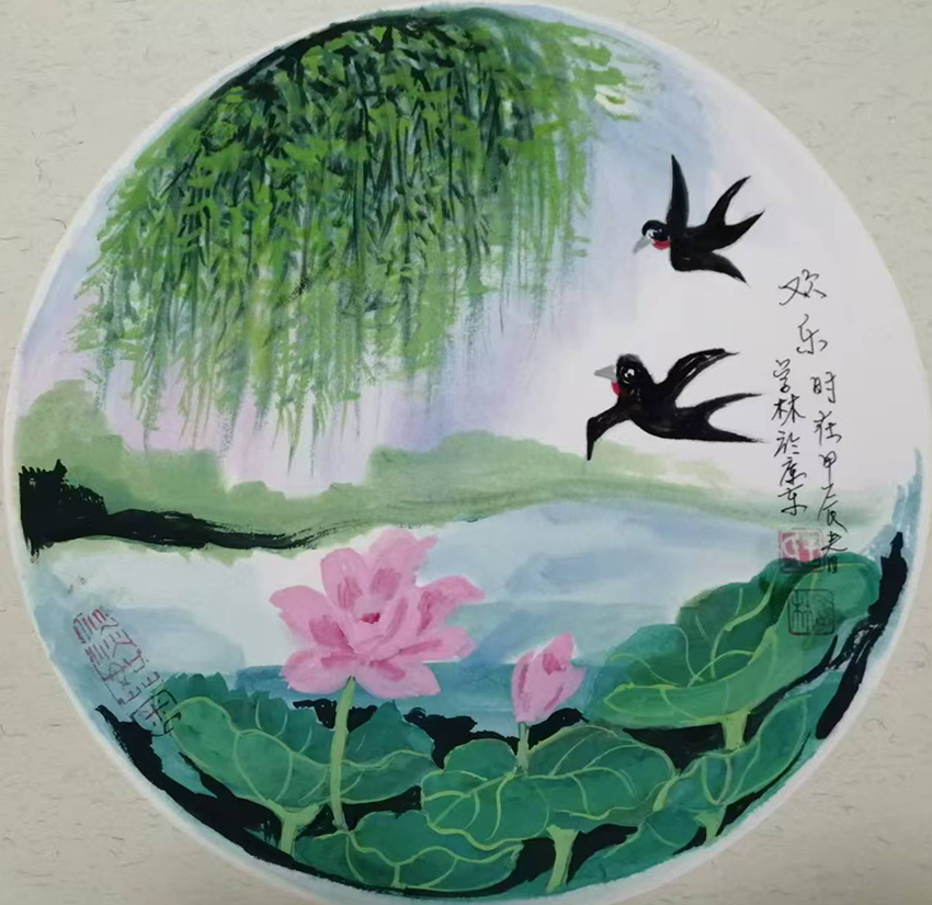 新疆画家王学琳：丹青绘就艺术人生
